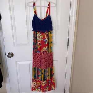 Floral Lace Maxi Dress